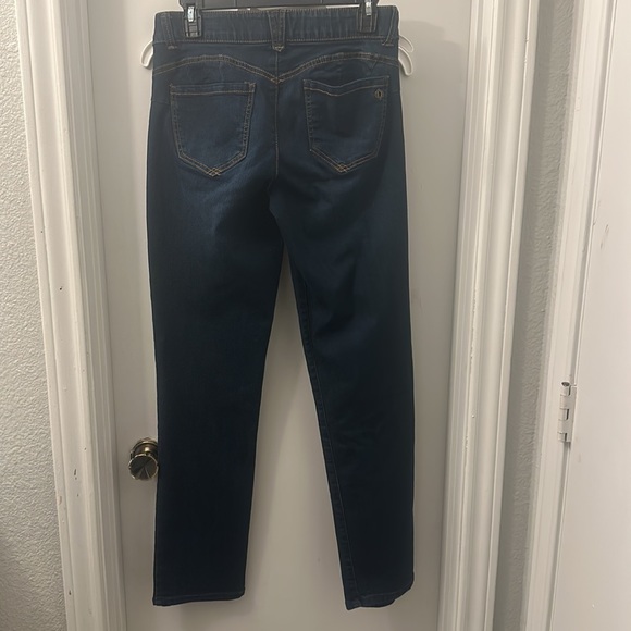 New Democracy Indigo Wash "Ab"solution® Straight Leg Jean size 4 - Picture 10 of 12